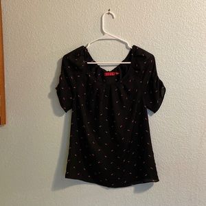 Black Elle blouse size xs